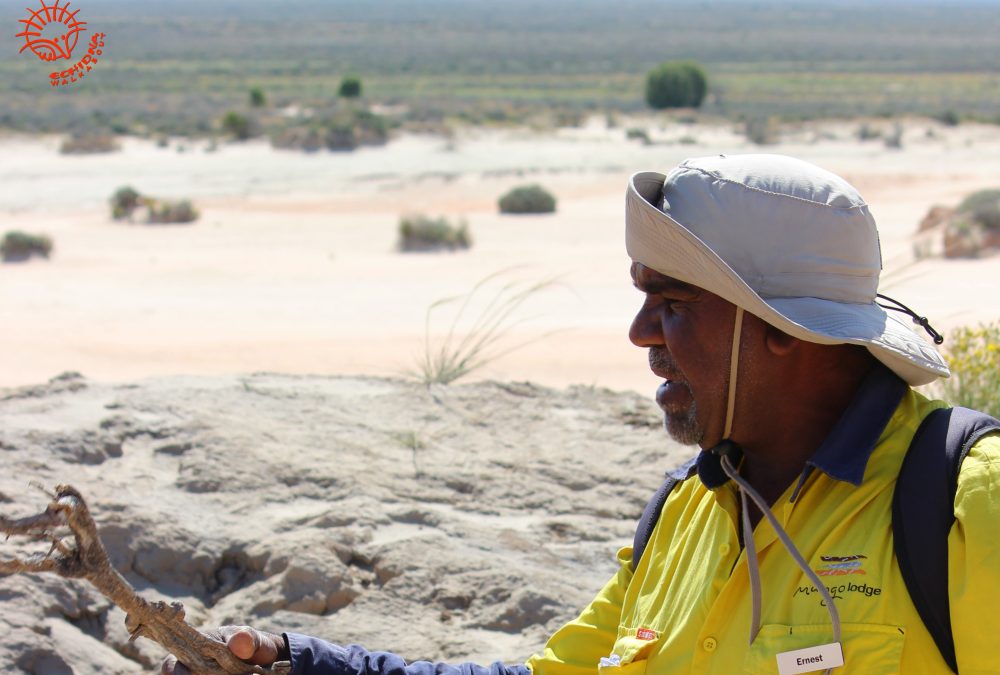 Little things make an experience: Aboriginal food plants at Mungo.